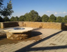 Patio / Fire Pit Install