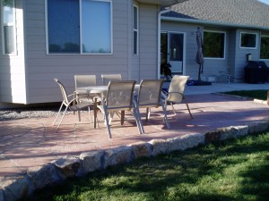 Colorado Buff Flagstone patio
